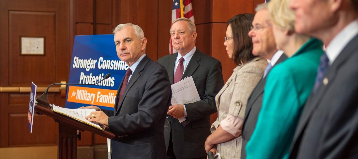 Senators Urge Departments of Defense, Education to Redouble Efforts to Protect Military Consumers